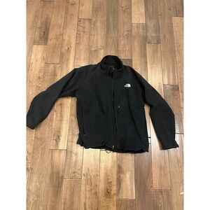 The North Face Softshell Jacket Full Zip Black Mens
